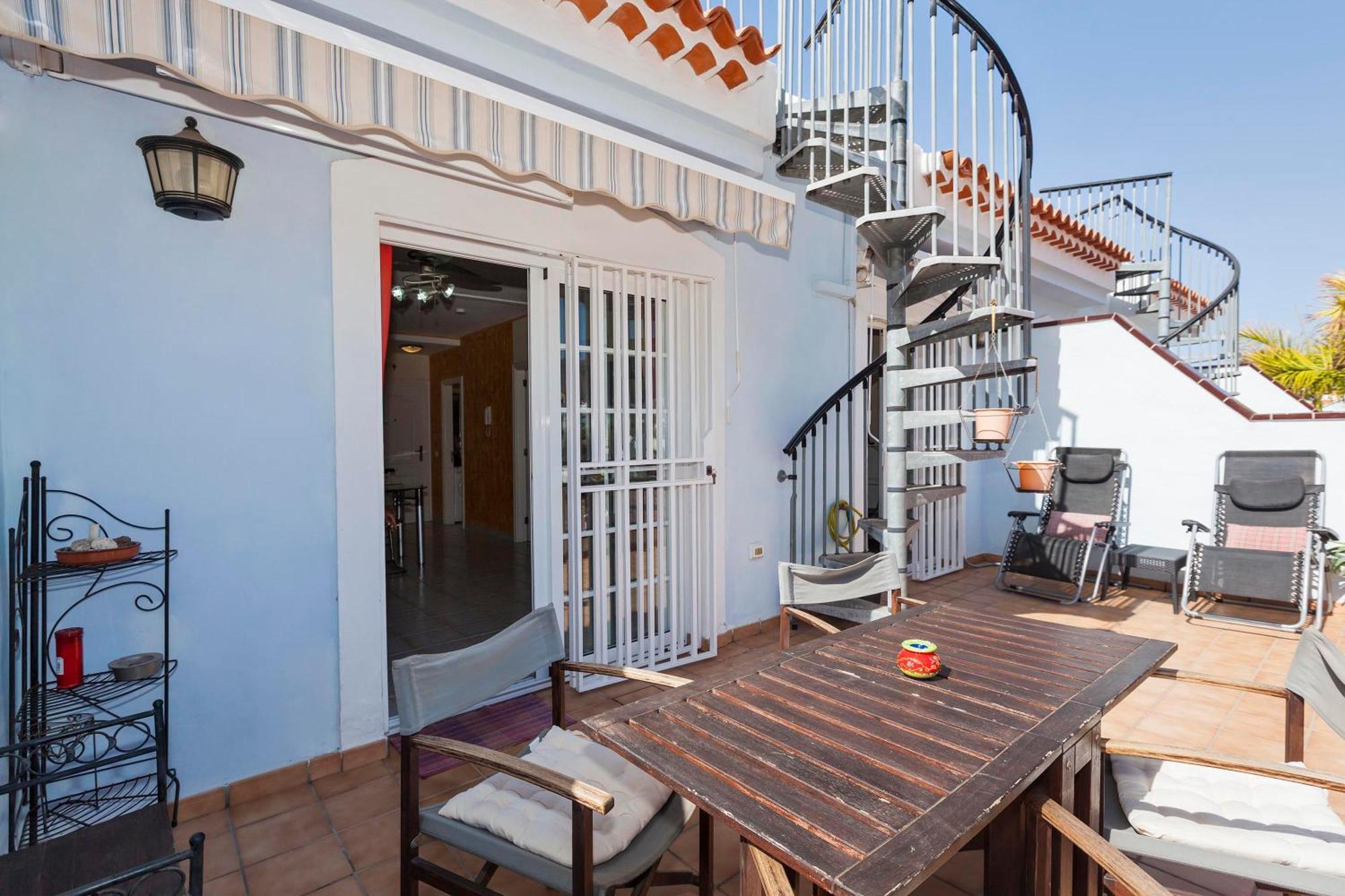 Penthouse El Mirador Los Cristianos Tenerife - Vv Exteriör bild